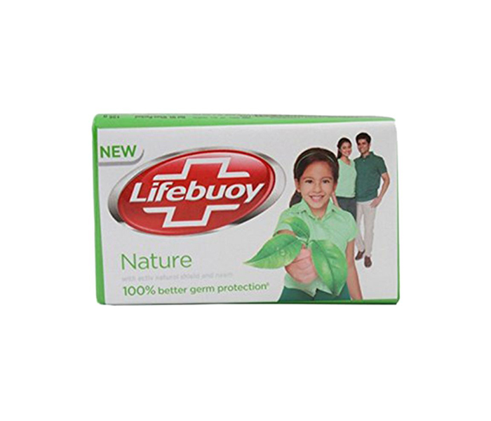 Lifebuoy N11294667A Nature Bar Soap - 125G - Zoom Image