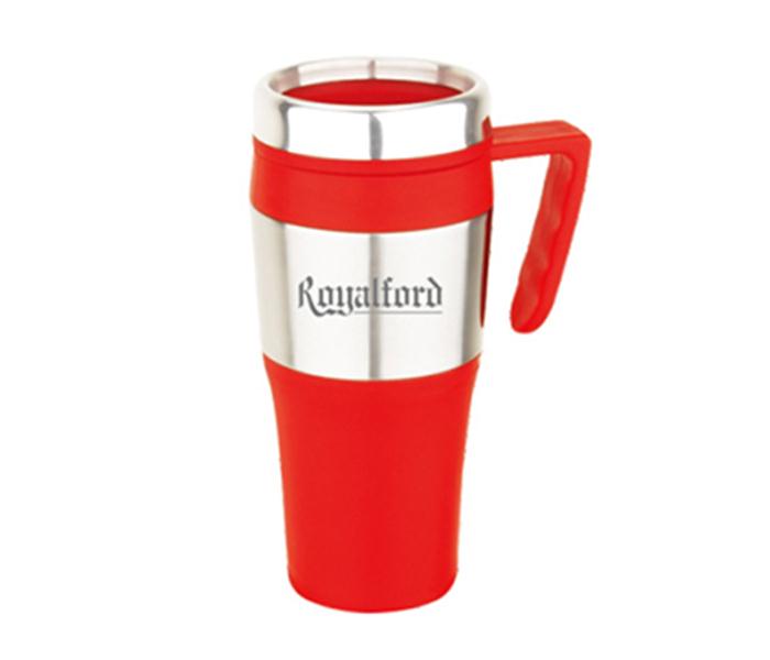 Royalford RF6153 16 oz Travel Mug - Red - Zoom Image