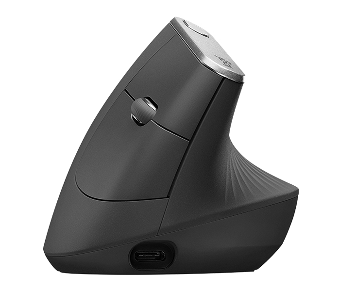 Logitech 910-005448 MX Vertical Advanced Ergonomic Mouse - Graphite - Zoom Image 1