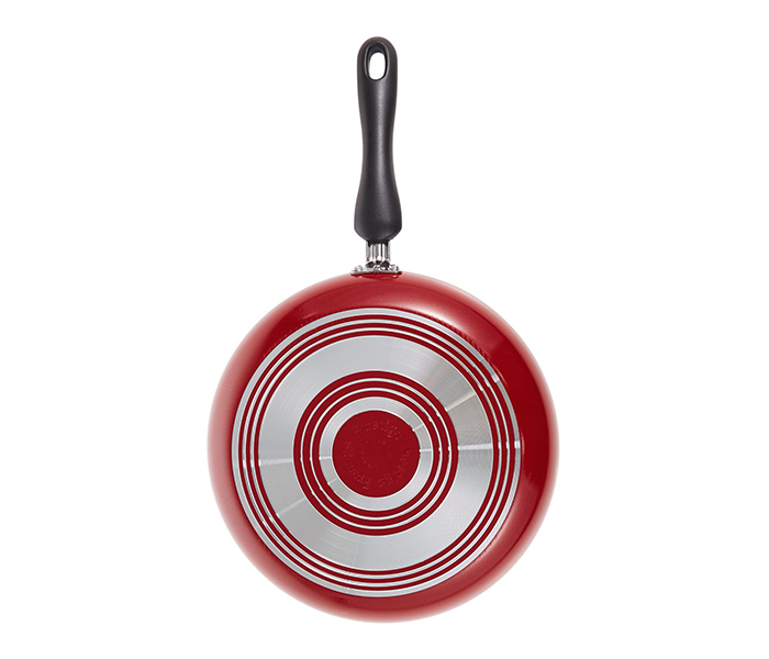 Prestige PR20470 26CM Aluminium Frypan & 30CM Concave Tawa Pan Set - Red - Zoom Image 4