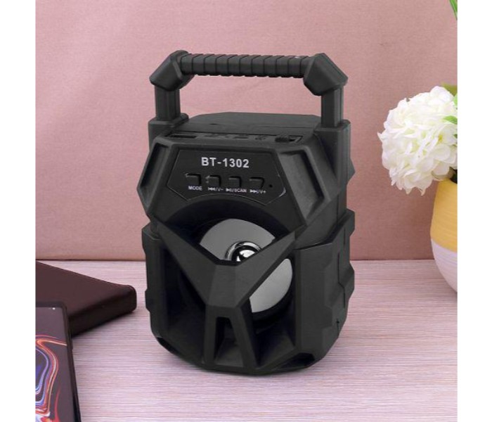 ZE Wireless Portable Bluetooth Speaker BT-1302 Black - Zoom Image 5