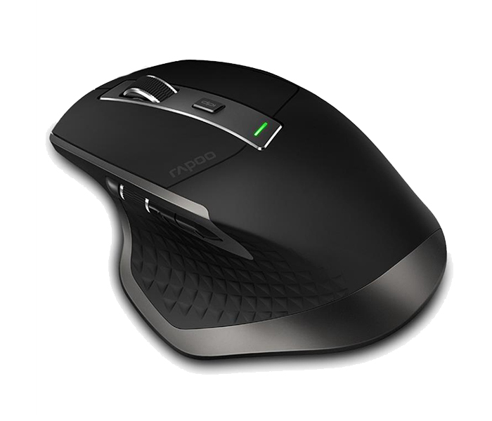 Rapoo MT750 Bluetooth & Wireless Multi Mode Optical Mouse - Black - Zoom Image 4