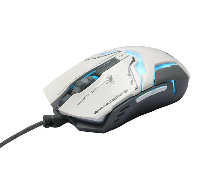 Dragon War G10 Aries 3200 DPI Gaming Mouse - White - Zoom Image 4