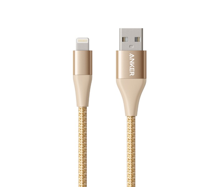 Anker A8452 Powerline II Plus Lightning Cable 3 ft Beige - Zoom Image 4