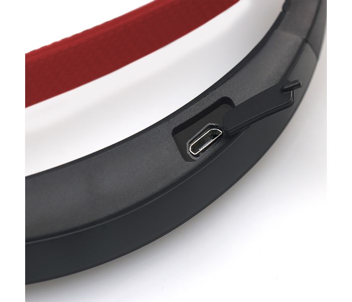 Promate Solix-1 Bluetooth 4.1 Headphone Sport Wireless Headset Neckband Multipairing for Outdoor Use, Red - Zoom Image 3