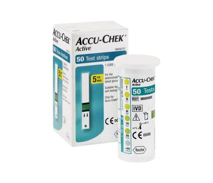 Accu-Chek N13619157A Active 50 Test Strips - Zoom Image