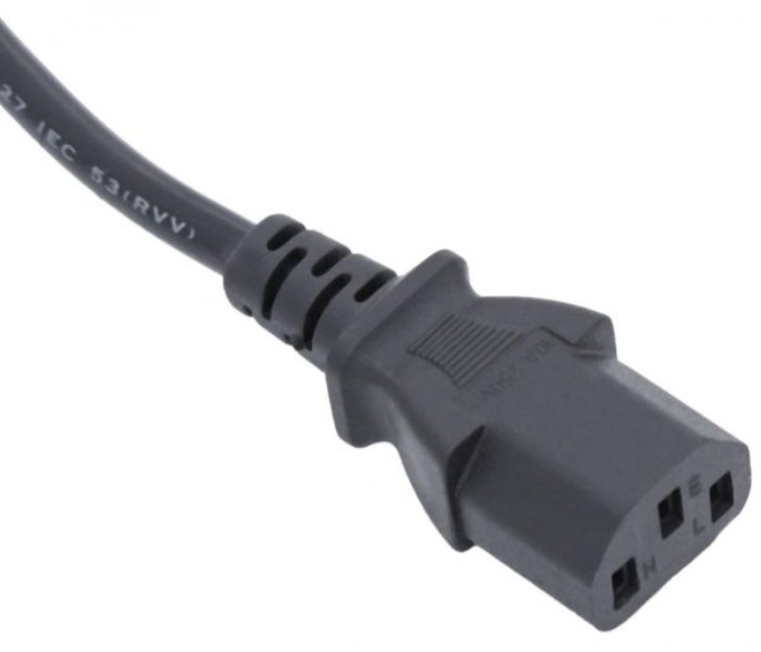  UPS Male to Female Cable 3m UPC-3MB Black - Zoom Image 2