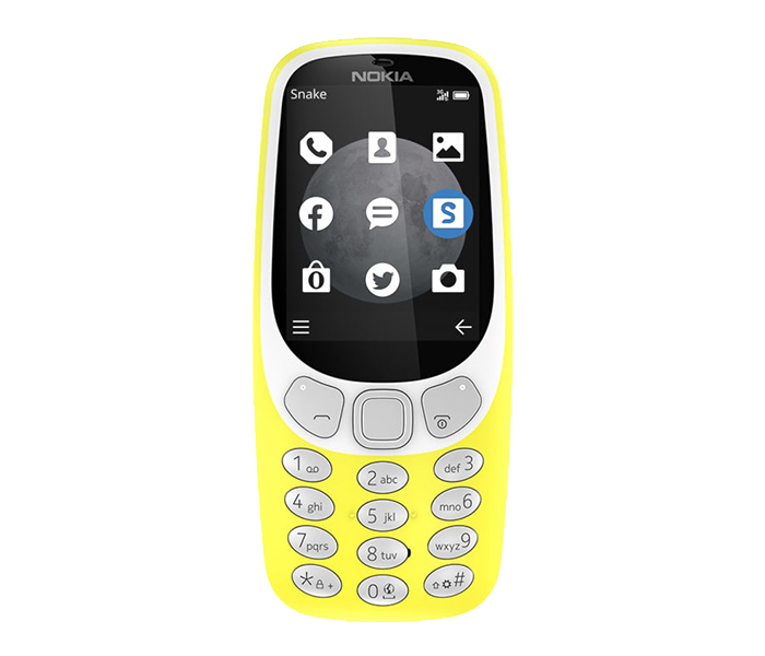 Nokia 3310 3G Dual Sim Mobile Phone - Yellow - Zoom Image 4