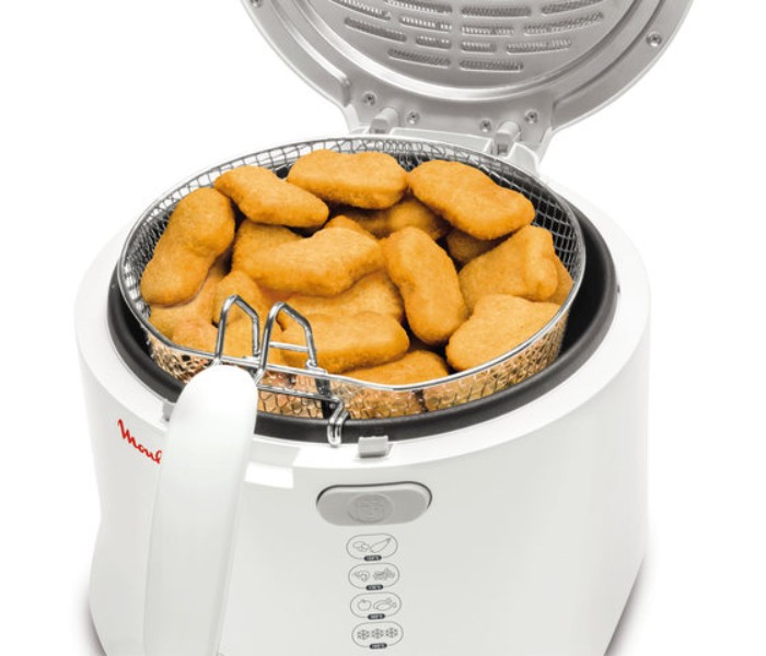 Moulinex AF165127 1900 W Cool Touch Non Stick Coating Deep Fryer White - Zoom Image 3