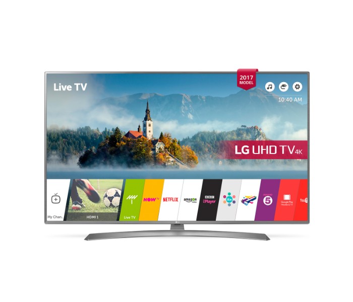 LG 65UJ670V 65 Inch 4K Ultra HD Smart TV Grey - Zoom Image 5