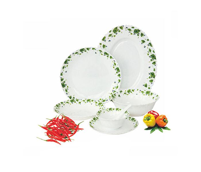 Royalford RF4720 Opal Ware Spin Dinner Set - 33 Pieces - Zoom Image