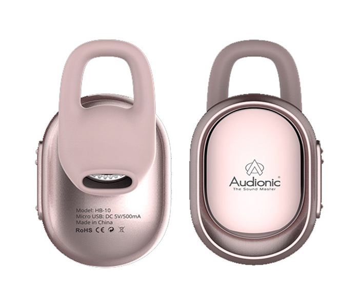 Audionic Honor HB-10  Bluetooth Headset- Off White - Zoom Image 1