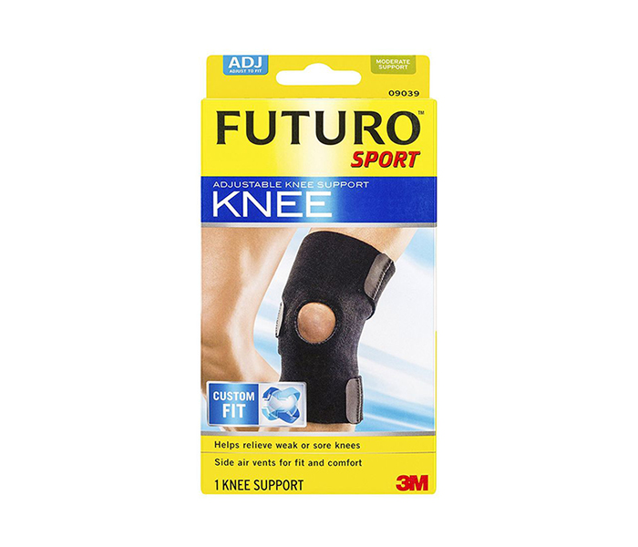 Futuro N14696125A Sport Adjustable Knee Support - Black - Zoom Image 1