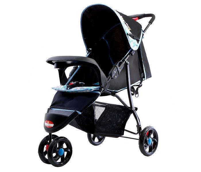 Baby Plus BP7739 Baby Stroller - Blue Print - Zoom Image 2