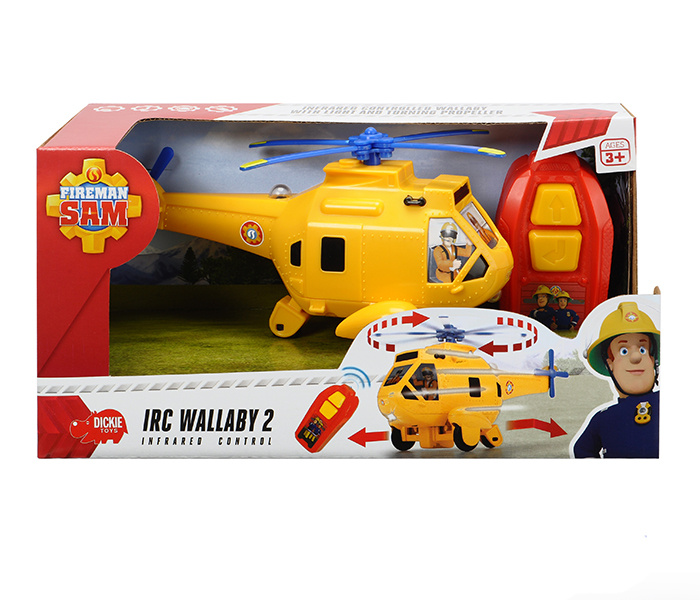 Dickie 203093004038 14CM RC Fireman Sam IRC Wallaby II - Yellow - Zoom Image 2