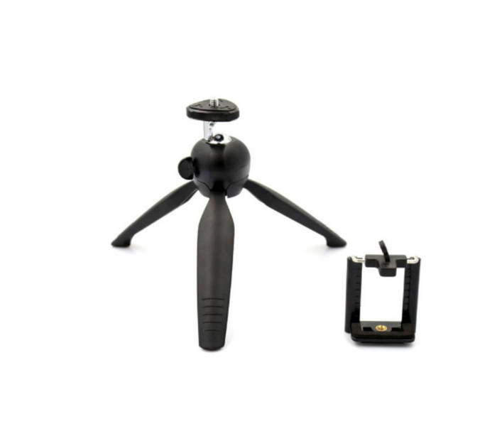 Yunteng YT 228 Tripod (mini Tripod) With Holder - Black - Zoom Image 5