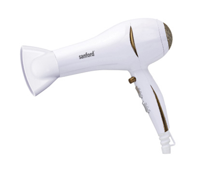 Sanford SF9677HD BS 1800 Watts Hair Dryer - White - Zoom Image