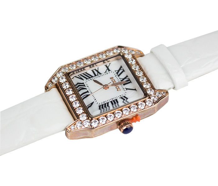 DND DW14764 Analog Watch for Women - White - Zoom Image 1