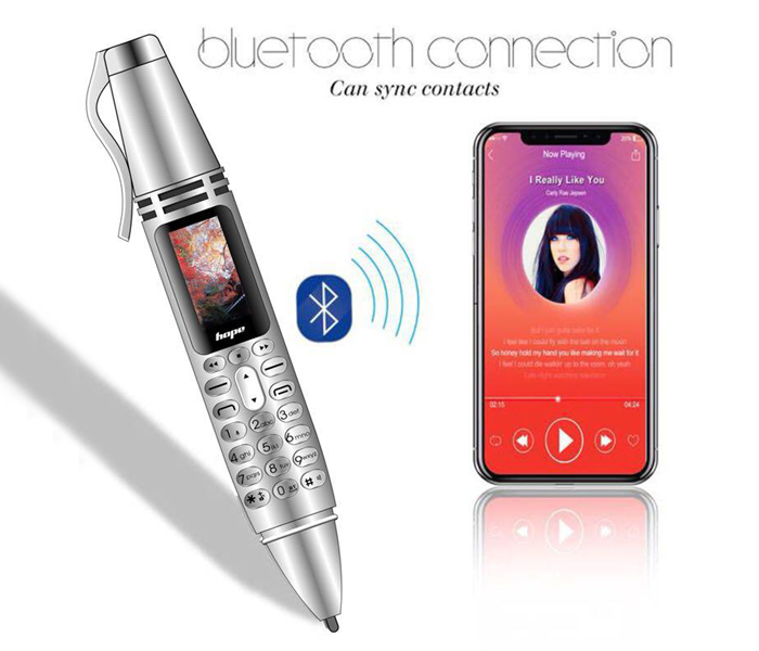 HOPE AK007 Multifunction 6 in 1 Camera MobilePhone Pen – Silver - Zoom Image 2