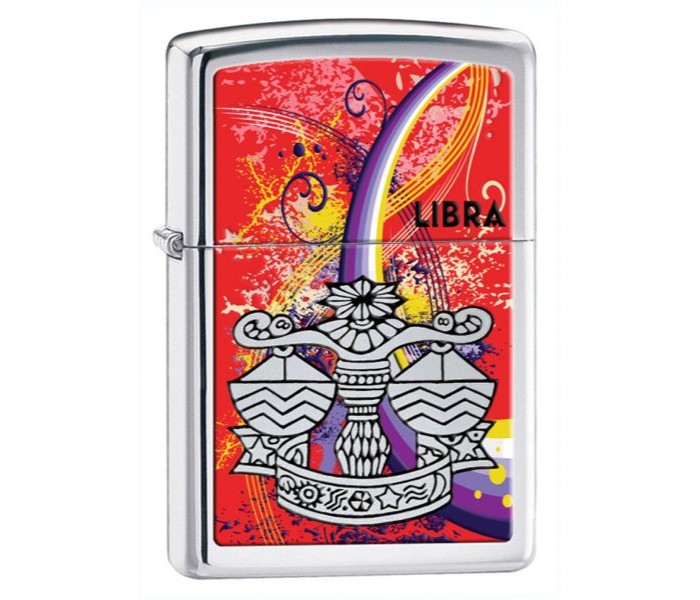 Zippo 24937-000009 Zodiac Libra Lighter Multicolor - Zoom Image