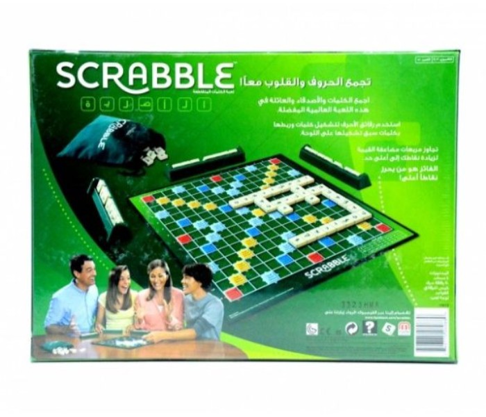 Games Y9612 Scrabble Original Arabic Assorted - Zoom Image