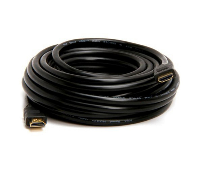 Trands TR-CA4078 4K 3D Support HDMI Male to Male Standard HDMI Cable - Black, 15 Meters - Zoom Image 2