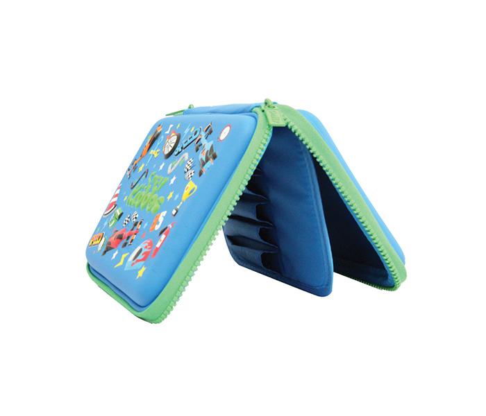 Smily Kiddos SK11001009 Single Compartment Pencil Case - Blue - Zoom Image 4