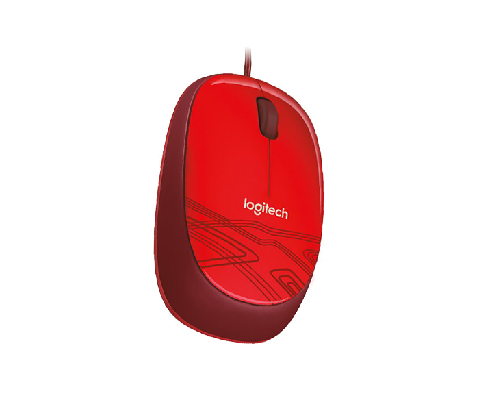 Logitech 910-002945 M105 USB Wired Mouse - Red - Zoom Image 3