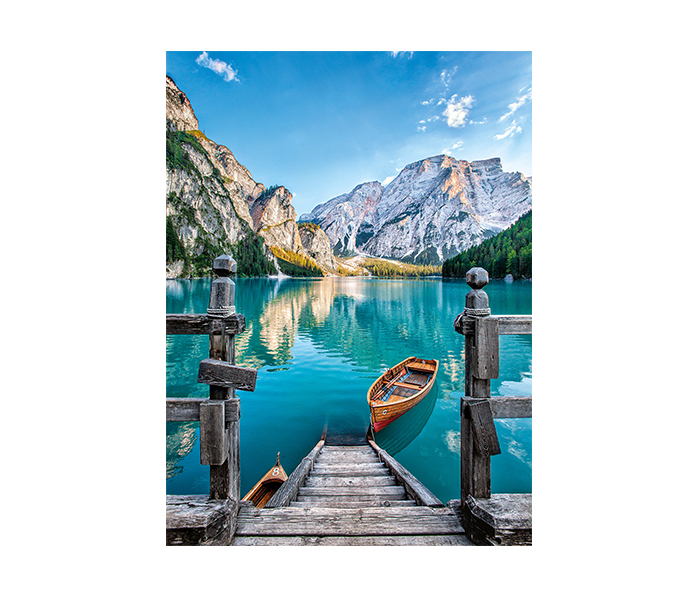 Clementoni 35039 High Quality Collection Braies Lake Adult Puzzle - 500 Pieces - Zoom Image 1