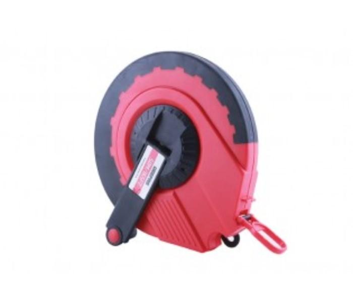 Geepas GT59014 50M Fibre Measuring Tape Red, Black - Zoom Image