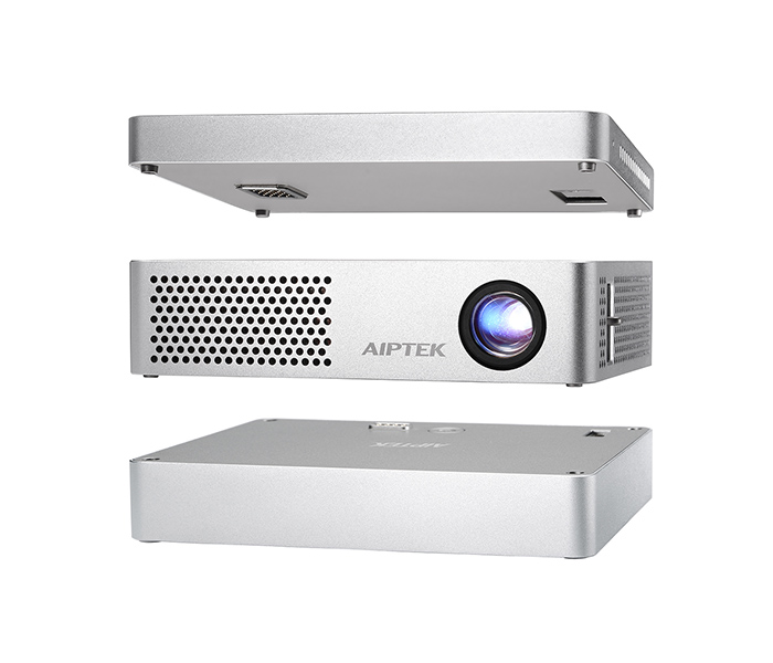 Aiptek L400 iBeamBlock Ultimate Stackable Computing Projection System with 100-inch Display - Silver - Zoom Image 3