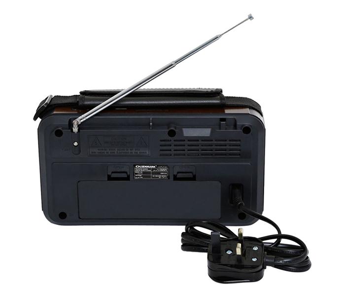 Olsenmark OMR1239 Recharageable Radio with USB - Zoom Image 3