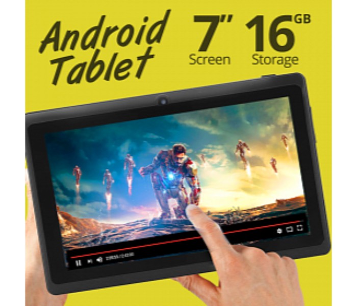 BSNL A-1, Tablet 7 inch, Android 4.4.2, 16GB, 2GB DDR3, Wi-Fi, Quad Core, Dual Camera, Black - Zoom Image