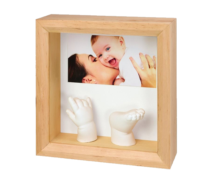 Baby Art 34120081 Photo Sculpture Frame - Natural - Zoom Image 4