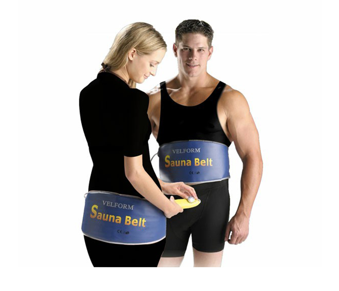 HS301 Hot Shappers Sauna Belt - Blue - Zoom Image 2