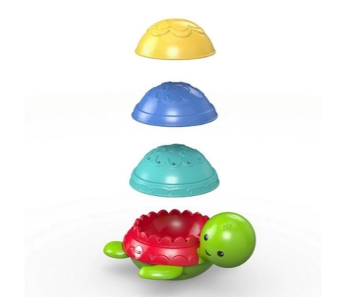 Fisher Price DHW16 Stack and Strain Bath Turtle Assorted - Zoom Image 2