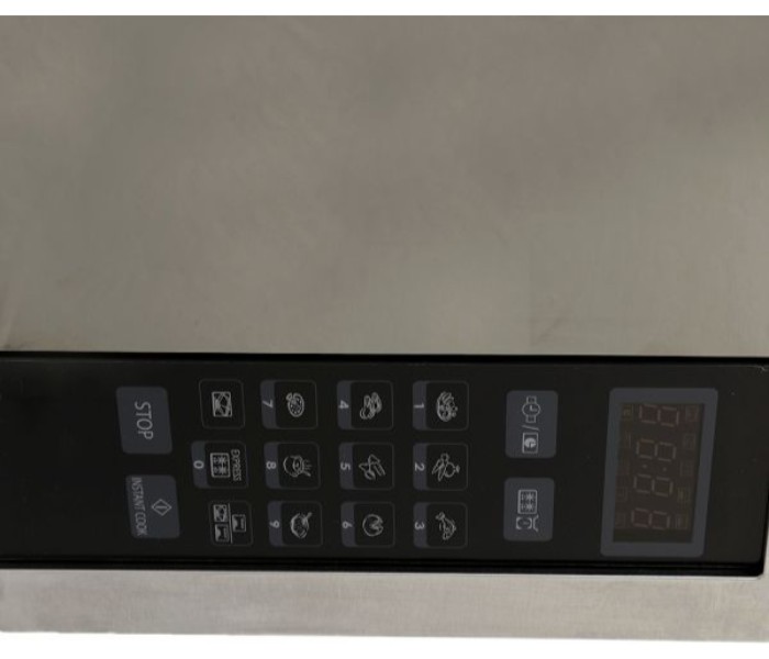 Sharp R77ATST 34 Litre Microwave Oven with Grill Silver - Zoom Image 2