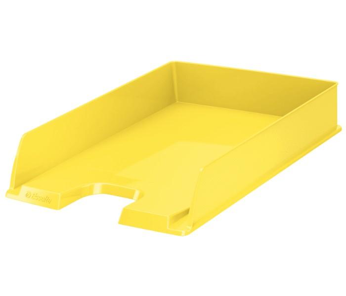 Esselte 623925 Vivida Europost Letter Tray Yellow - Zoom Image