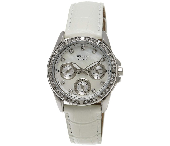 Casio Sheen SHN3013L-7AUDR Womens Analog Watch White - Zoom Image