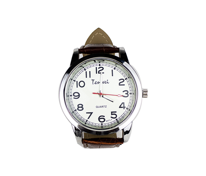 Tenwei Strap Watch for Men - Brown - Zoom Image 1