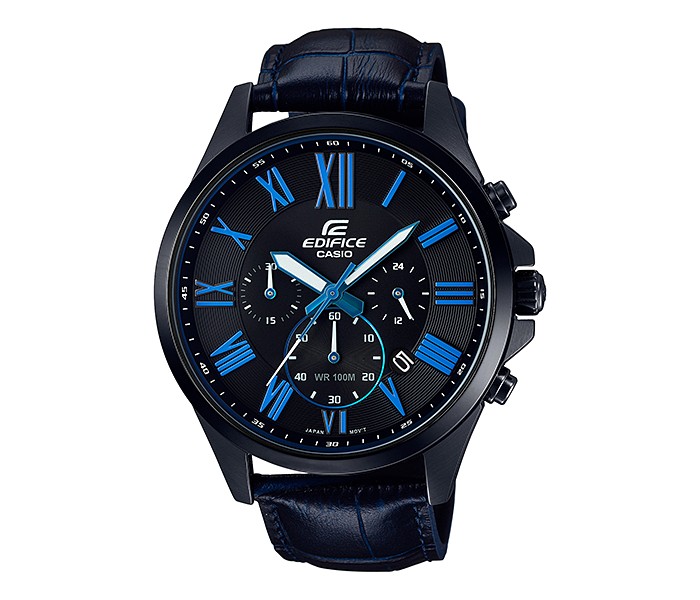 Casio Edifice EFV-500BL-1BVUDF Mens Analog Watch Black - Zoom Image