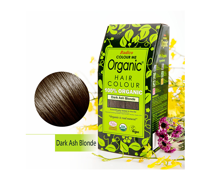 RADICO Colour Me Organic Hair Colour - Dark Ash Blonde - Zoom Image 1