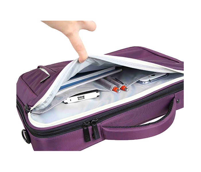 Kingsons K8536W Slice of Life Series 15.6-inch Laptop Shoulder Bag - Purple - Zoom Image 5