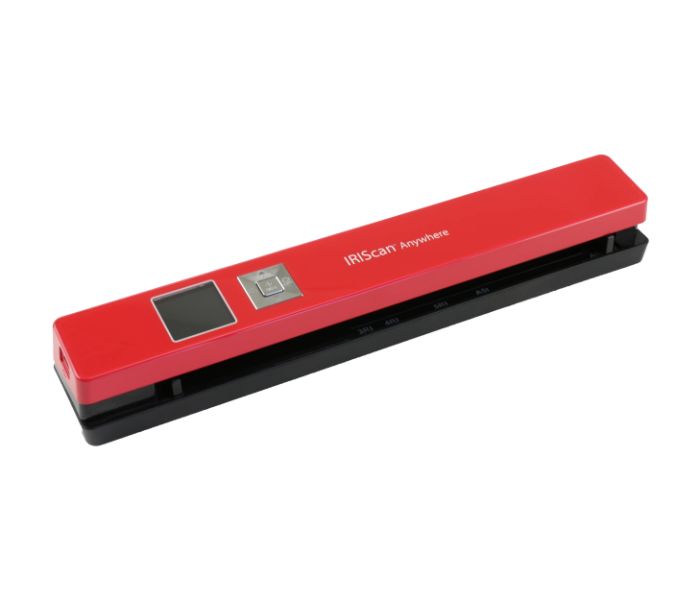 IRIS 458843 Scan Anywhere 5 Portable Scanner Red - Zoom Image 3