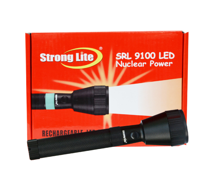 Strong Lite SRL9100LED Rechargeable LED Flash Light AA - Black - Zoom Image