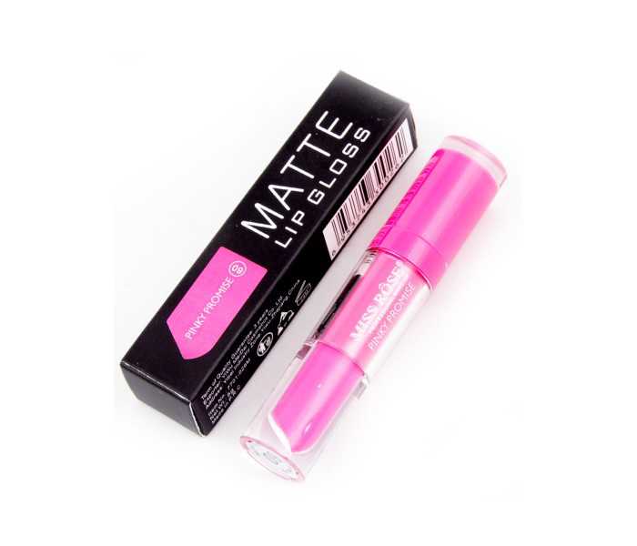 Miss Rose 7701-026D24 Tint Moisturizer Waterproof Sexy Nude Pigments Matte Lip Gloss Pinky Promise - Zoom Image