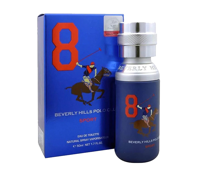 Beverly Hills Polo Club 50ml No.08 Eau De Toilette Spray for Men - Zoom Image