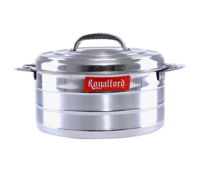 Royalford RF6915 1 Litre Stainless Steel Hot Pot - Silver - Zoom Image 2