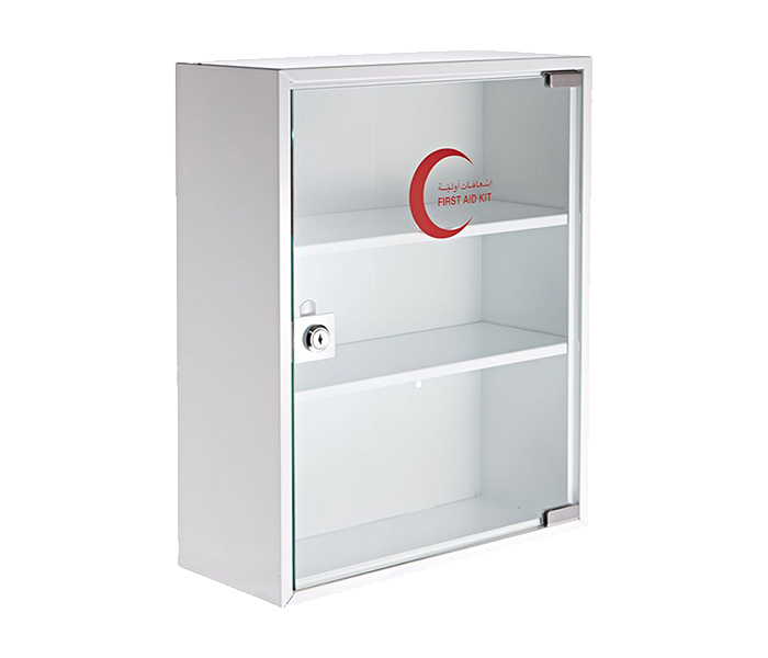 Happy Family N16661018A First Aid Medicine Cabinet - White - Zoom Image 1