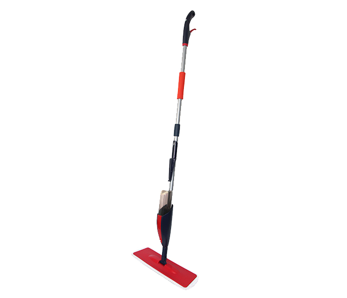 Royalford RF8640 One Click Series Spray Floor Mop with Microfiber Pad - Red & Black - Zoom Image 1